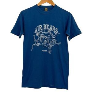 Jerzees by Russell Vintage 80s Tee Shirt AIR BEARS De Land Deland Florida Medium